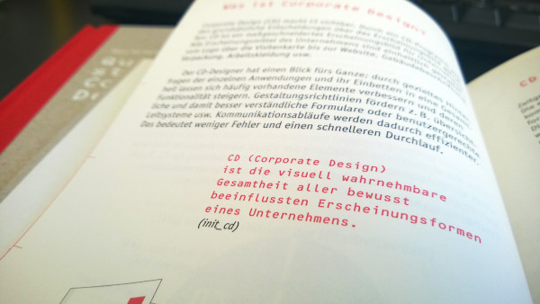 Definition von Corporate Design der Initiative init_cd