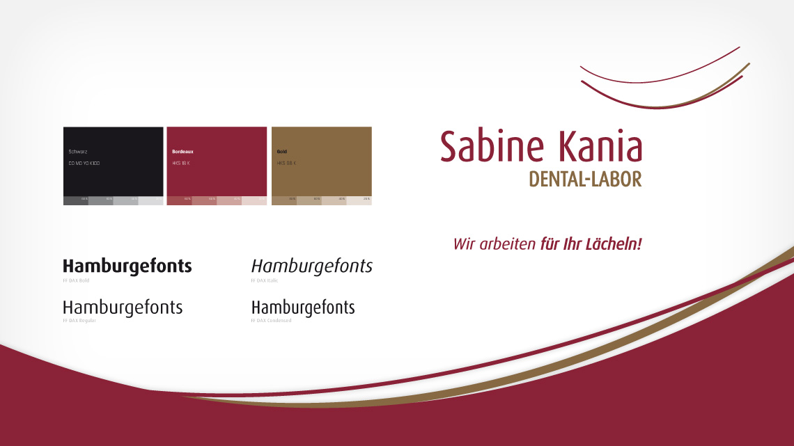 Corporate Design für das Zittauer Dental-Labor Sabine Kania