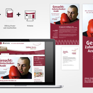 Recruiting-Kampagne für das Dental-Labor Sabine Kania in Zittau